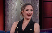 VIDEO: Rose Byrne Reveals She's Actually Australian on LATE SHOW Video