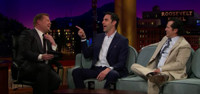 VIDEO: Sacha Baron Cohen & John Leguizamo Visit LATE LATE SHOW
