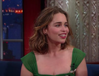 VIDEO: Stephen Colbert Learns Emilia Clarke Is NOT the Mother of Dragons