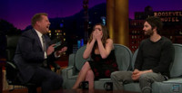 VIDEO: Jim Sturgess & Anne Hathaway Visit LATE LATE SHOW