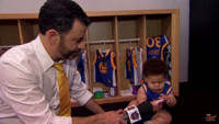 VIDEO: Baby Steph Curry & Baby Lebron James on KIMMEL Video