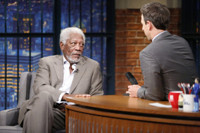 VIDEO: Morgan Freeman Looks Back on 'Shawshank Redemption' on LATE NIGHT Video