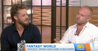 VIDEO: Travis Fimmel and Ben Foster Talks 'World of Warcraft' on TODAY Video