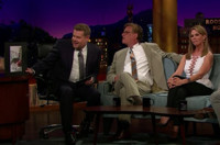 VIDEO: Aaron Sorkin & Cheryl Hines Visit LATE LATE SHOW