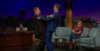 VIDEO: James Corden Calls Out Chris Pine on His Awkward Hugs