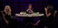 VIDEO: Mila Kunis & Christina Applegate Literally 'Spill Their Guts' on LATE LATE…