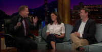 VIDEO: Tatiana Maslany & Mike Birbiglia Visit LATE LATE SHOW
