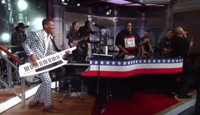VIDEO: DMC Performs 'Walk This Way' feat. DJ Charlie Chan on LATE SHOW Video