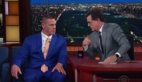 VIDEO: WWE Superstar John Cena Shares Workout Secrets with Stephen Colbert Video
