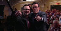 VIDEO: Christian Slater Inspires LATE SHOW's Crowdsurfing Craze