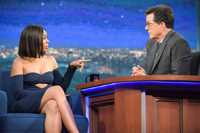VIDEO: Stephen Spoils the Ending of Regina Hall's New Movie on LATE SHOW Video