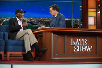 VIDEO: Morgan Freeman Talks Executive Producing Duties & More on LATE SHOW