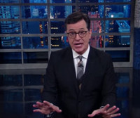 VIDEO: Stephen Colbert Talks Trump Acquiring Mass Text Capability