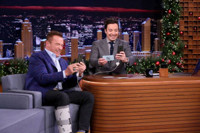 VIDEO: Arnold Schwarzenegger Has a Snapchat Interview on TONIGHT SHOW Video