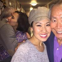 Photo Flash: George Takei Visits Ruthie Ann Miles at THE KING AND I Video
