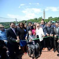 Photo Flash: NYC Parks Partners with NYC Department of Design & Construction to Re-Open High Bridge