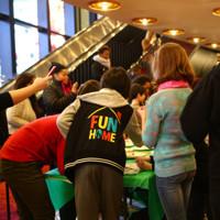 Photo Flash: Broadway Kids Paint at the Minskoff to Support The Butterfly Project