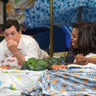 VIDEO: Stephen Colbert & First Lady Michelle Obama Make a Blanket Fort on LATE SHOW
