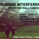 RUNNING INTERFERENCE Team Hosts Monday Night Football Fundraiser Tonight in Manhattan Video