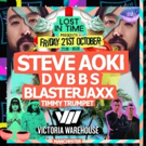 Lost in Time Presents Steve Aoki, DVBBS & Blasterjaxx at Victoria Warehouse
