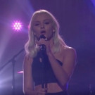 VIDEO: Zara Larsson Performs 'Never Forget You' on LATE LATE SHOW