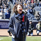 Photo Flash: BRIGHT STAR's Carmen Cusack Sings the National Anthem for Yankees'…