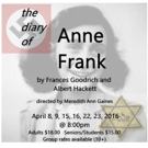 Playhouse 1960 Proudly Presents THE DIARY OF ANNE FRANK Video
