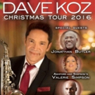 Dave Koz Christmas Tour Hits NYC on 12/6 w/ Guests Jonathan Butler, Kenny Lattimore a Video