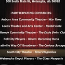 Depot to Host Alabama Community Theatre Festival Video
