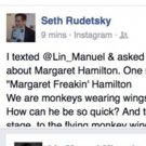 Seth Rudetsky Challenges Lin-Manuel Miranda to Write a Musical About Margaret…