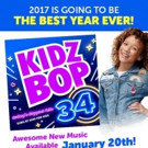 KIDZ BOP Announces Release of Newest Album'KIDS BOP 34'