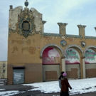 Landmark Coney Island Childs' Being Renovated Into Amphitheater Stage