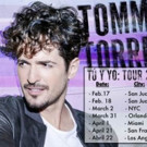 Tommy Torres Announces Upcoming 'Tu U Uo' U.S. Tour Dates
