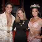 Photo Flash: Natalie Morales Visits ALADDIN