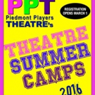 Piedmont Players Announce 2016 Youth Theatre Summer Camp Schedule Video