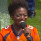 STAGE TUBE: Behind the Scenes - IF/THEN's LaChanze Sings National Anthem at Broncos H Video