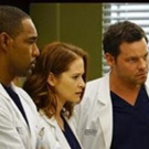 ABC's GREY'S ANATOMY Up From Week-Ago Preliminary Adult 18-49 Rating