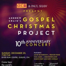 Andrew Craig's Final 'Gospel Christmas' Set for River Run Centre, 12/20 Video