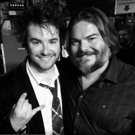 Jack Black Visits Cast Members Backstage at SCHOOL OF ROCK