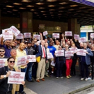 Casting Directors Rally Outside Tony Rehearsals for  Union Contract Video