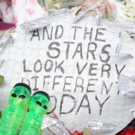 Photo Coverage: Fans Tribute David Bowie Outside of LAZARUS Video