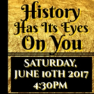 HISTORY HAS ITS EYES ON YOU Will Play the NYC Stage Video
