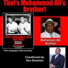 Muhammad Ali's Brother, Rahaman Ali, Presents Book Signing at Muhammad Ali Center…