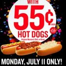 Wienerschnitzel Celebrates 55 Years With 55-Cent Hot Dogs 