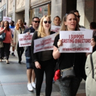 Photo Coverage: Casting Directors Take to the Streets to Rally for Union Contracts