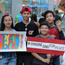 Photo Flash: Broadway Youth Perform 'Imagine' for Peace in Orlando Video
