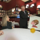 VIDEO: Are Those My Lips? Barbra Streisand Presented with New Caricature at Sardi's! Video