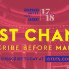 Last Chance to Buy Theatre Under The Stars Season Subscriptions