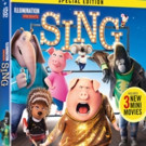 Global Animated Musical Hit SING Arrives on Digital HD & Special Edition Versions…