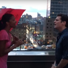 STAGE TUBE: Jonathan Groff and Renee Elise Goldsberry Sing Rooftop Duet for #Ham4Ham Video